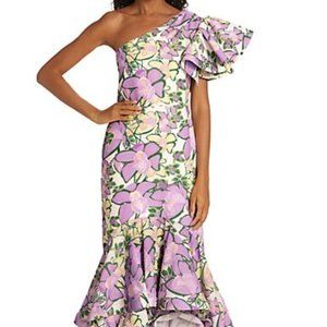 No Pise La Grama - Corocora Floral Ruffled Maxi Dress